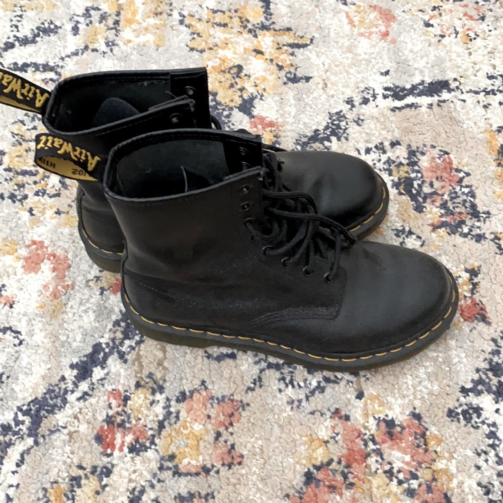 Doc martens, black, like new, size 8